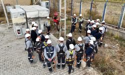 VEDAŞ’tan çalışanlarına yüksekte güvenli çalışma eğitimi!