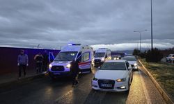 Trafik kazasında 6 kişi yaralandı