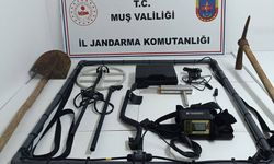 Muş’ta kaçak kazı operasyonu: 4 kişi gözaltına alındı