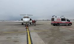 Van’da yenidoğan bebek ambulans uçakla Konya’ya sevk edildi