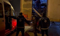 Ağrı’da tır dorsesinde 14 düzensiz göçmen yakalandı