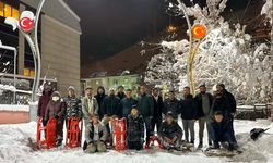 Van’da kar tatili eğlenceye dönüştü!