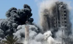 Gazze'de fırtına nedeniyle 22 bina çöktü! Çok sayıda ölü var