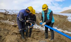 Van’da bir mahalleye yeni içme suyu hattı!