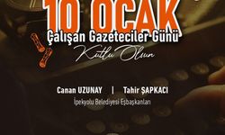 İpekyolu Belediye Eşbaşkanlarından 10 Ocak Çalışan Gazeteciler Günü mesajı!
