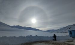Van semalarında beliren hale mest etti!
