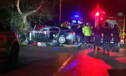 Kontrolden çıkan araç ağaca çarptı: 2 kişi öldü, 2 kişi yaralandı!