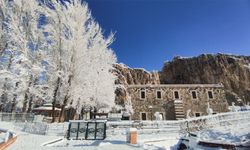 Van'da gece yağan kar kartpostallık manzaralar oluşturdu