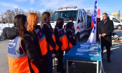 Van'da üniversite öğrencileri afetlere karşı bilgilendiriliyor