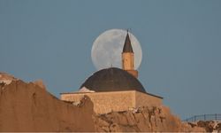 Van'da tarih dolunay ile buluştu!