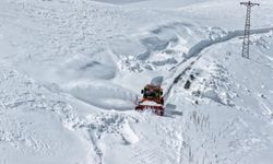Van’da mart ayında kar mesaisi
