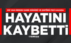 DSİ Van Merkez Şube Müdürü ve şoförü feci kazada hayatını kaybetti