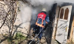 Van’da korkutan odunluk yangını!