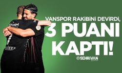 Vanspor rakibini devirdi, 3 puanı kaptı!