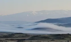 Van Gölü kıyısında masalsı gün doğumu!