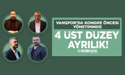 Vanspor’da kongre öncesi yönetimde 4 üst düzey ayrılık!