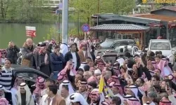 Trabzon'da Arap turistlerin bayram coşkusu