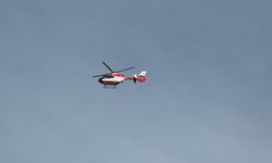 Yüksekova'dan Diyarbakır'a helikopterle hasta sevki