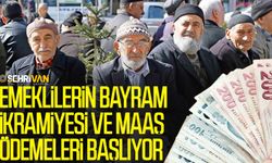 Emeklilerin bayram ikramiyesi ve maaş ödemeleri başlıyor