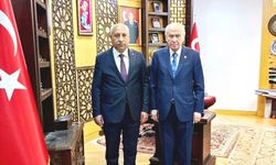 Başkan Güngöralp, MHP Lideri Bahçeli’yi makamında ziyaret etti