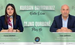 İPEKYOLU BELEDİYESİ EŞBAŞKANLARI CANAN UZUNAY VE TAHİR ŞAPKACI’DAN BAYRAM MESAJI