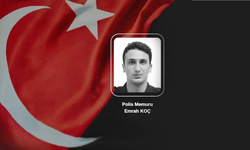 Şehit düşen Vanlı polis memurunun son görüntüleri yürekleri dağladı!