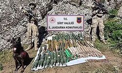 Van’da binlerce silah ve mühimmatın bulunduğu mağara imha edildi!