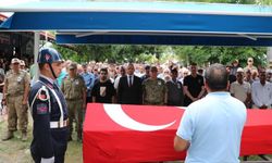 Van’da 30 yıl önce gazi olan asker son yolculuğuna uğurlandı!