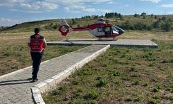 Van’da ambulans uçak 6 günlük bebek için havalandı!