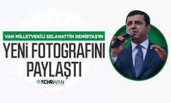 Van Milletvekili Selahattin Demirtaş'ın yeni fotoğrafını paylaştı