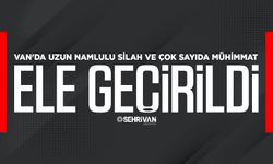 Van'da uzun namlulu silah ve çok sayıda mühimmat ele geçirildi