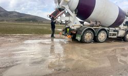 Vanlılar isyan etti, ekipler harekete geçti: Çevreyi kirleten beton mikserlerine ceza yağdı!