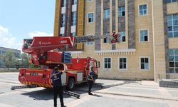 Tuşba Belediyesi'nde yangın eğitimi ve acil durum tatbikatı yapıldı!