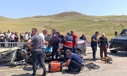 Kamyonla otomobil kafa kafaya çarpıştı: 2 ölü, 1 yaralı