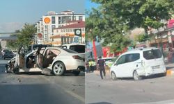 Van'da zincirleme kaza: 3 araç birbirine girdi