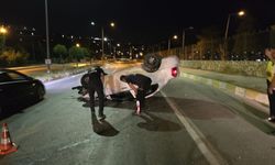 Van’da kontrolden çıkan otomobil takla attı: 2 kişi yaralı!