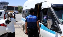 Van’da toplu taşıma hizmetlerine kapsamlı denetim yapıldı!