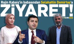 Rojin Kabaiş’in babasından Selahattin Demirtaş’a ziyaret!