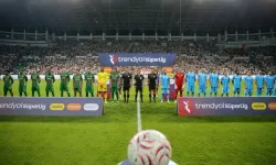 Amedspor- Erzurumspor maçında açılan pankart dikkat çekti