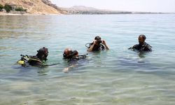 Van Gölü’nde güvenlik güçlerine dalgıçlık eğitimi veriliyor