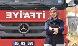 İtfaiyeciliğe adınmış bir ömür: Van'ın tek kadın itfaiye amiri kadınlara ilham veriyor!