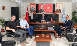 Kaymakam Abdullah Sarı’dan İlçe Millî Eğitim Müdürlüğüne ziyaret