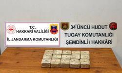 Hakkari’de bir çantada kilolarca eroin ele geçirildi!
