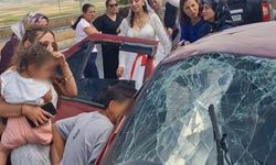 Düğün konvoyu kazaya karıştı: 2 ölü, 1’i ağır 4 yaralı!