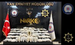 Van’da kilolarca uyuşturucu madde ele geçirildi!