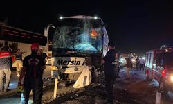 2 yolcu otobüsü kafa kafaya çarpıştı: Çok sayıda yaralı var!