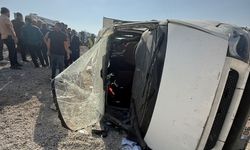 Van’da kamyonet takla attı: 1’i ağır 6 yaralı!