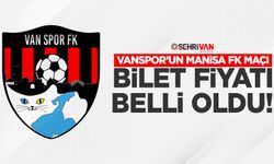 Vanspor’un Manisa FK maçı bilet fiyatı belli oldu!