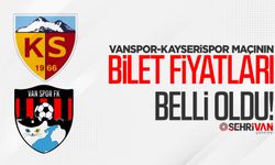 Vanspor-Kayserispor maçının bilet fiyatları belli oldu!