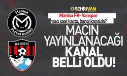 Manisa FK- Vanspor maçının yayınlanacağı kanal belli oldu